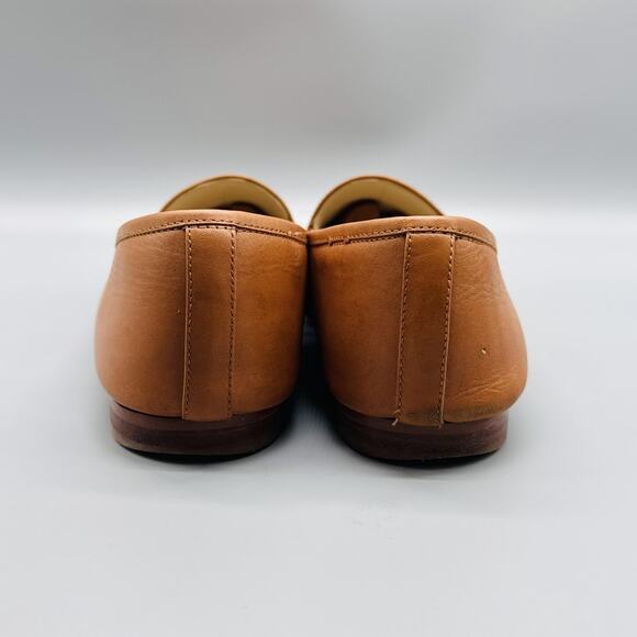 Sam Edelman Shoes Womens 10 Brown Leather Horsebit Loafers Slip On Casual Dress - Picture 6 of 11